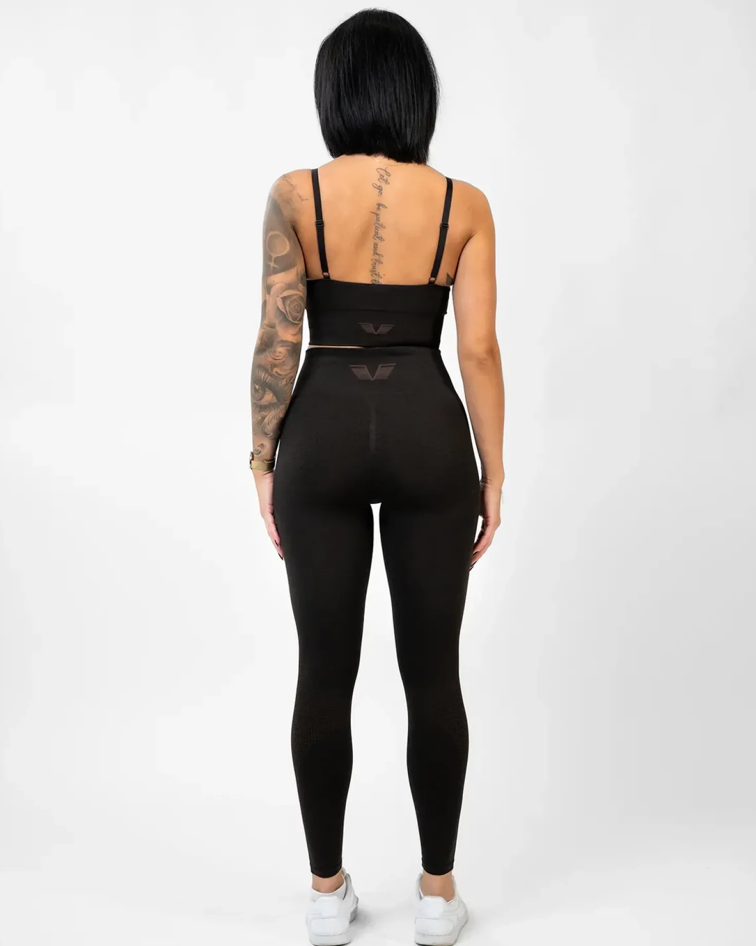 Seamless Booster Melange Tight Mocha