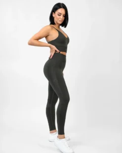 Seamless Booster Melange Tight Peat