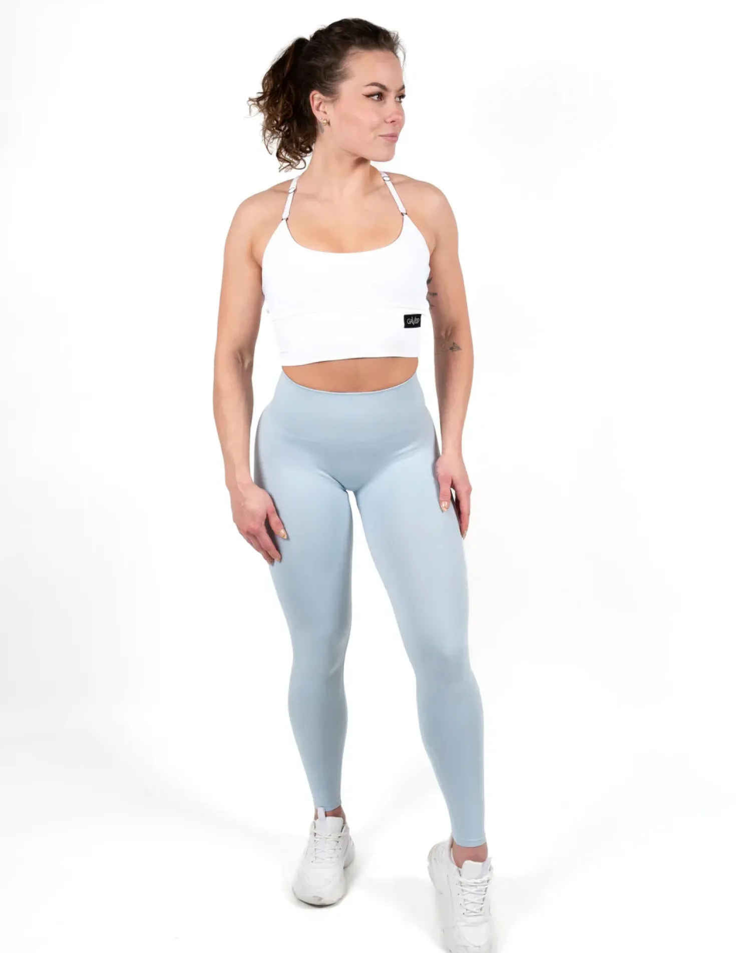 Seamless Booster Tights Frosted Sky