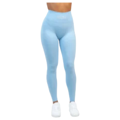 Seamless Booster Tights Sky Blue