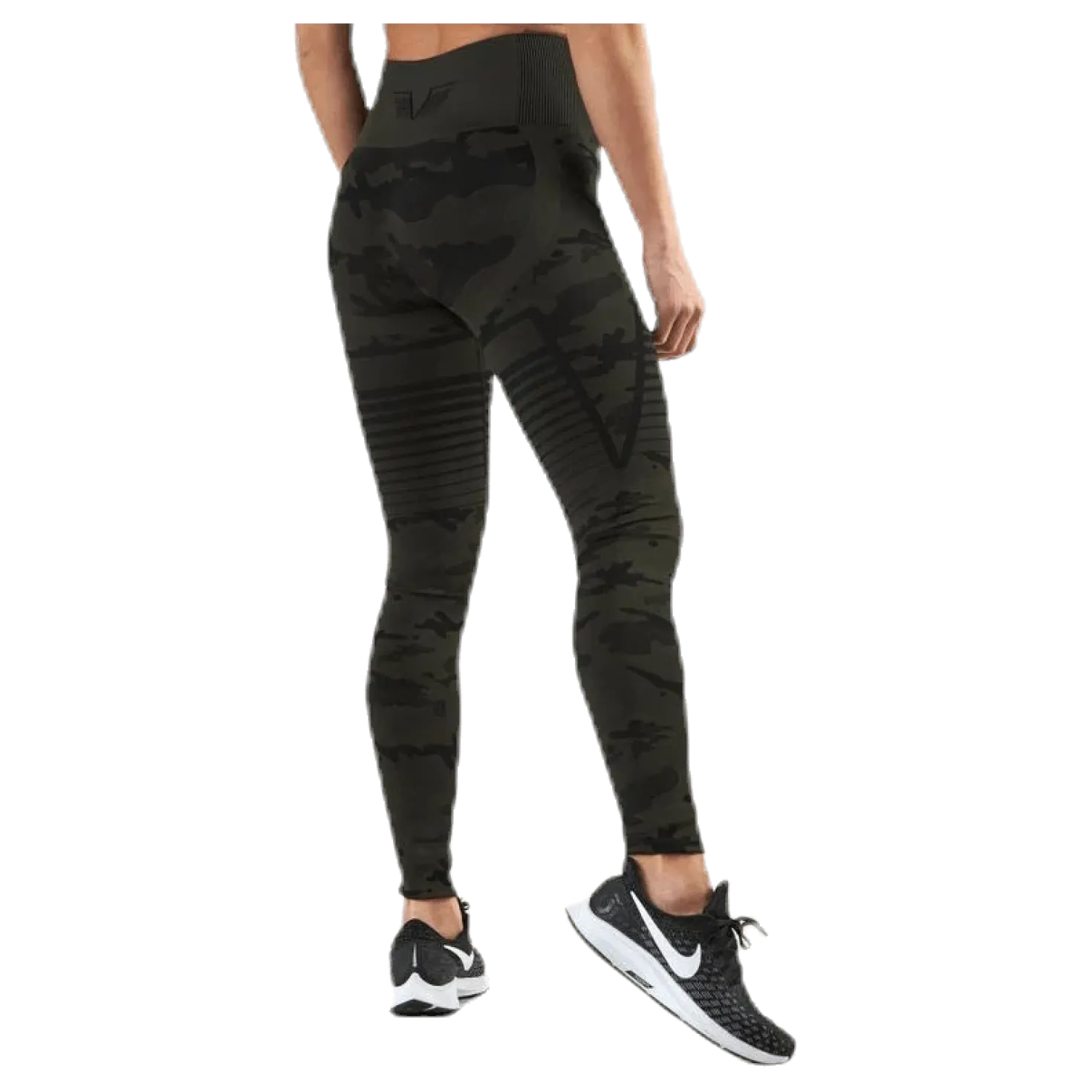 Seamless Camo Leggings Patterned/Black