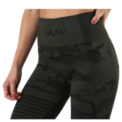 Seamless Camo Leggings Patterned/Black