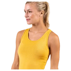 Seamless Chevron Racerback Yellow