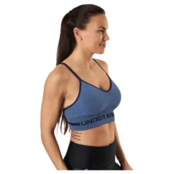 Seamless Low Long Htr Bra Blue