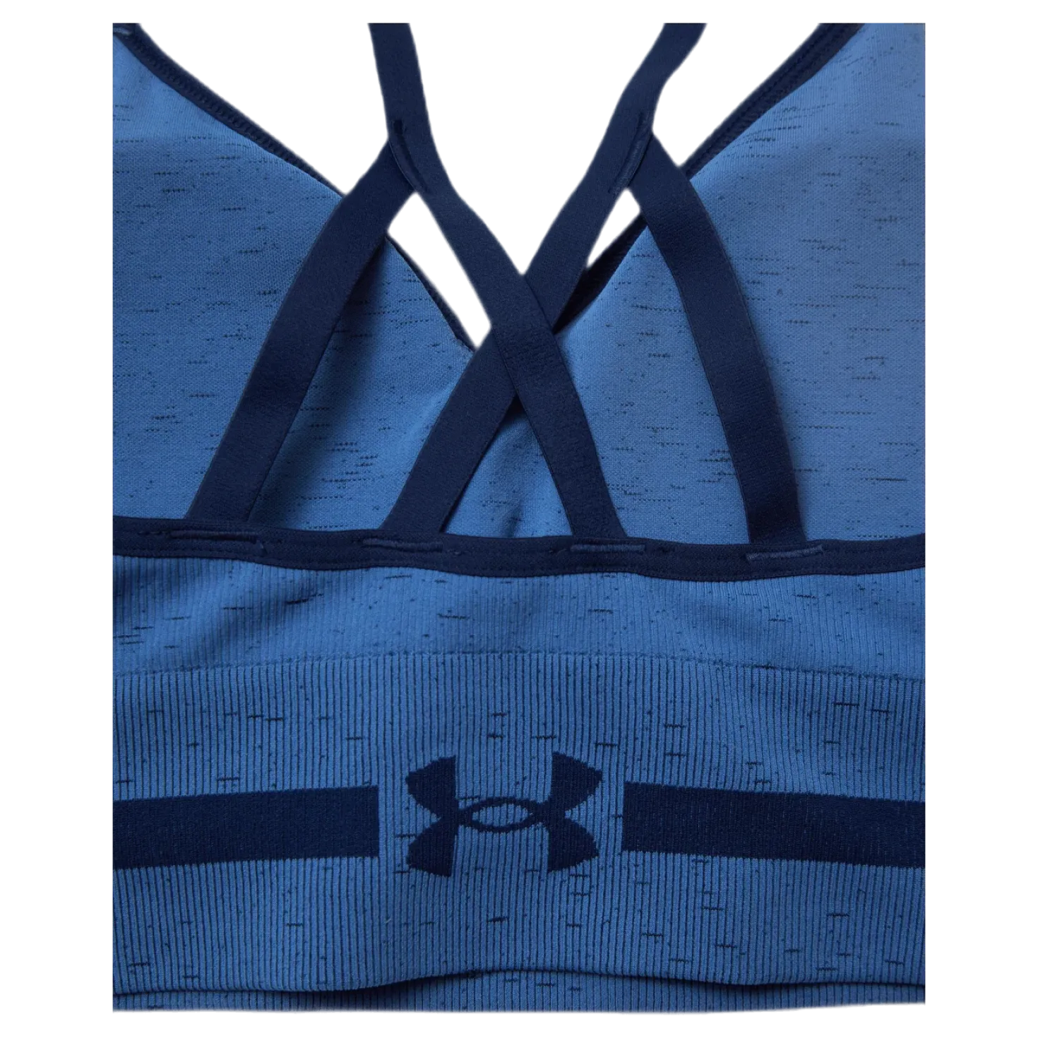 Seamless Low Long Htr Bra Blue
