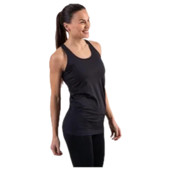 Seamless Maternity Tank Black