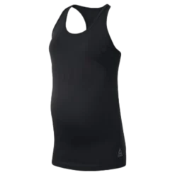 Seamless Maternity Tank Black