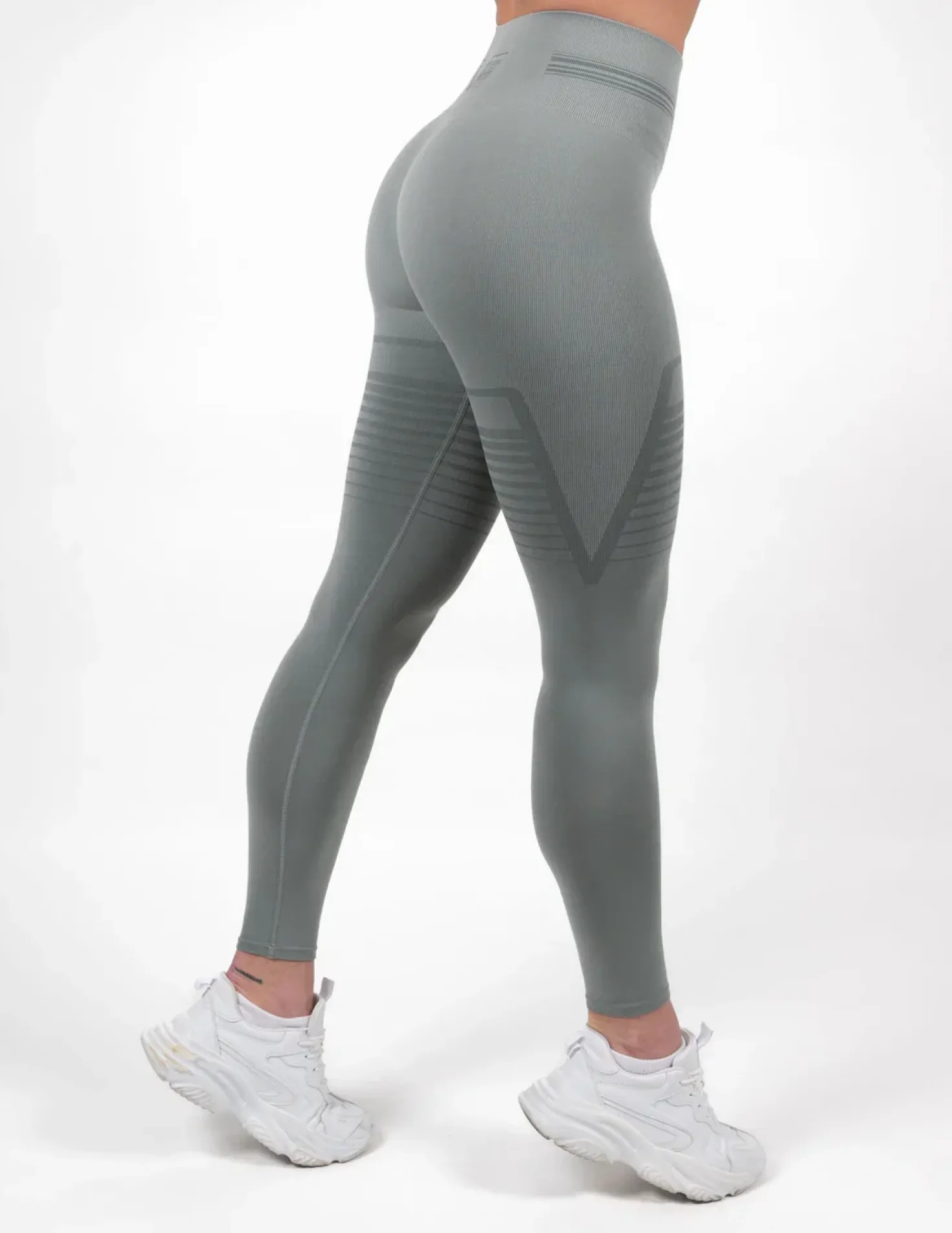 Seamless Signature Tights Arctic Sage