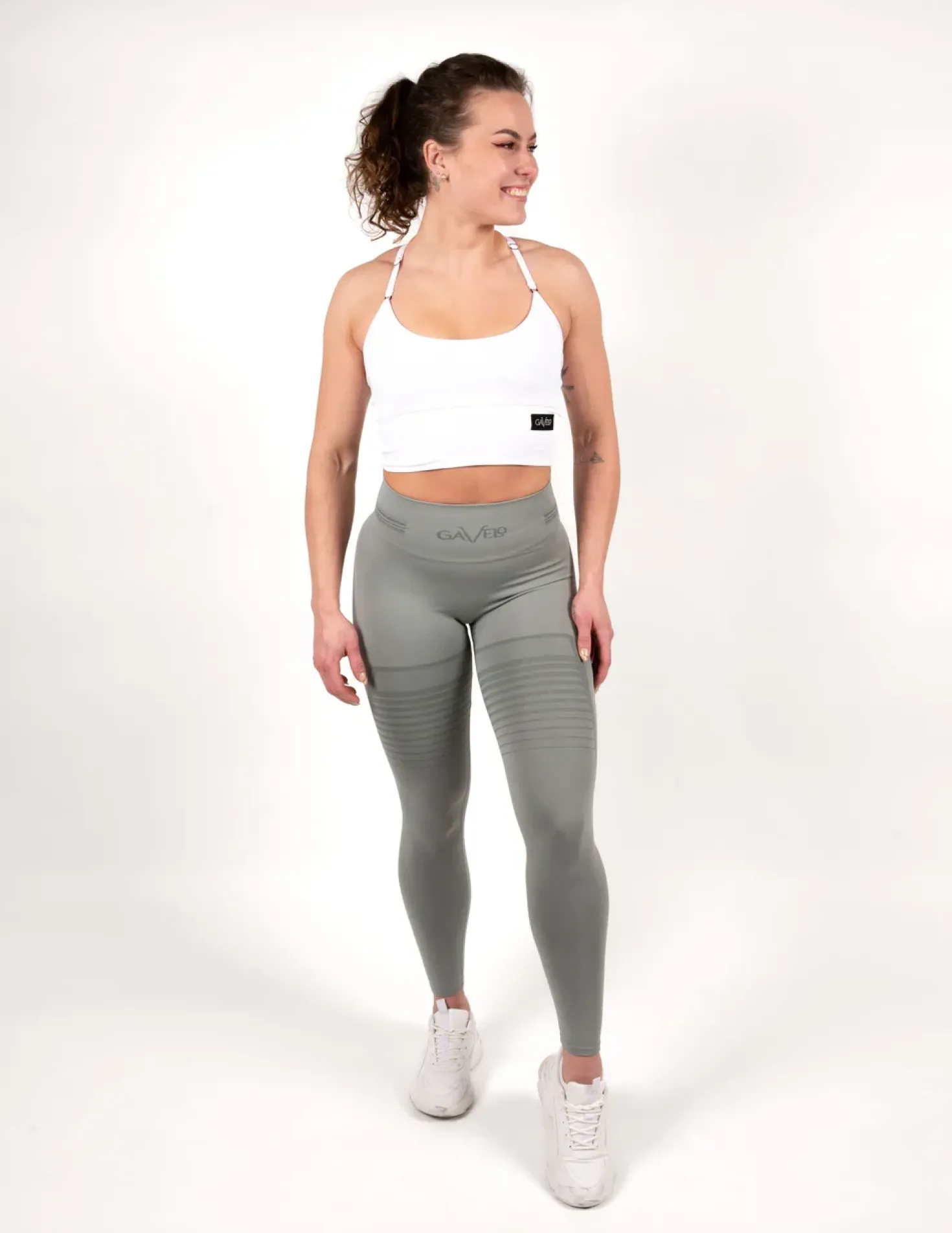 Seamless Signature Tights Arctic Sage
