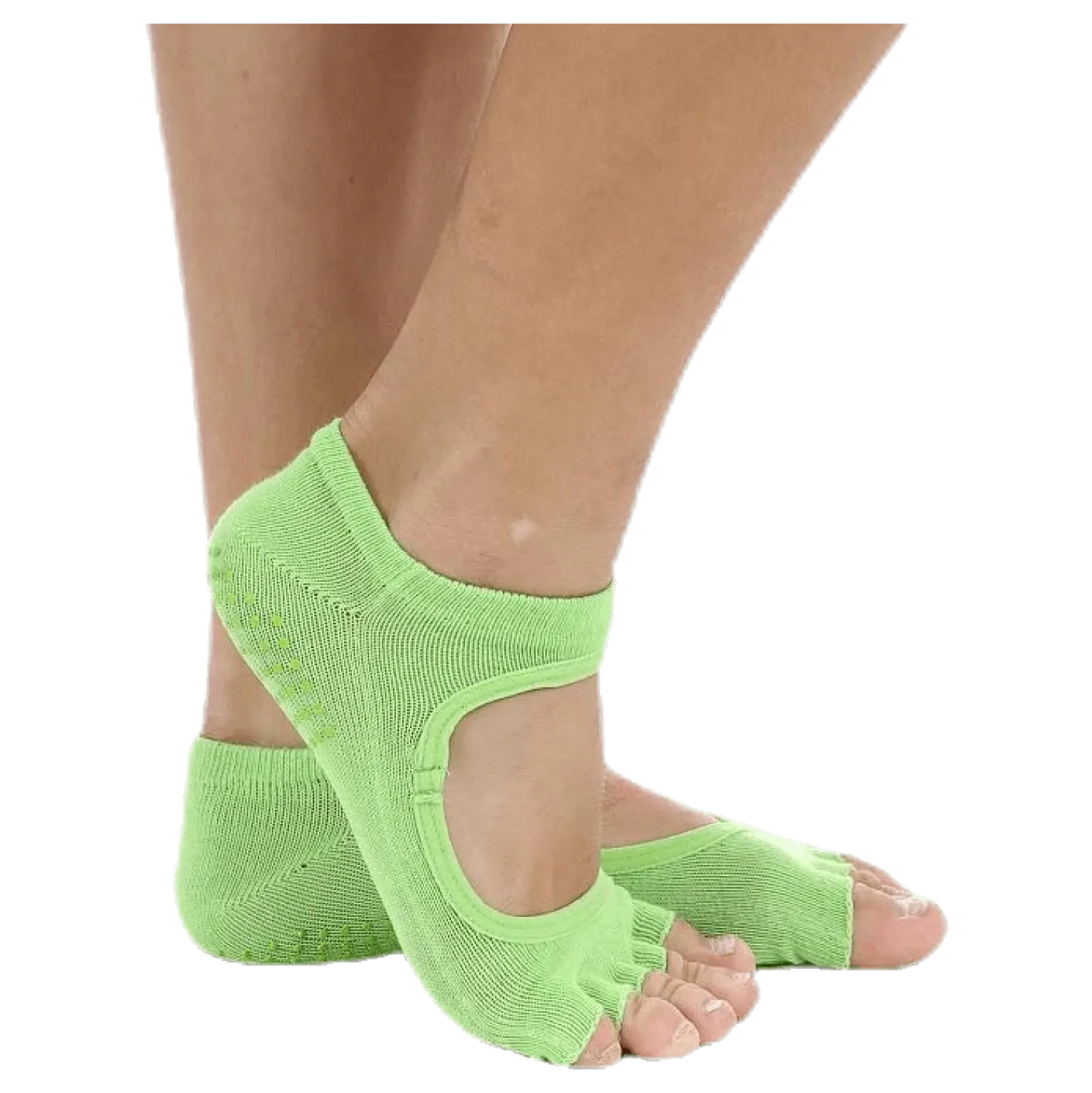 Shakira Pilates Sock Green