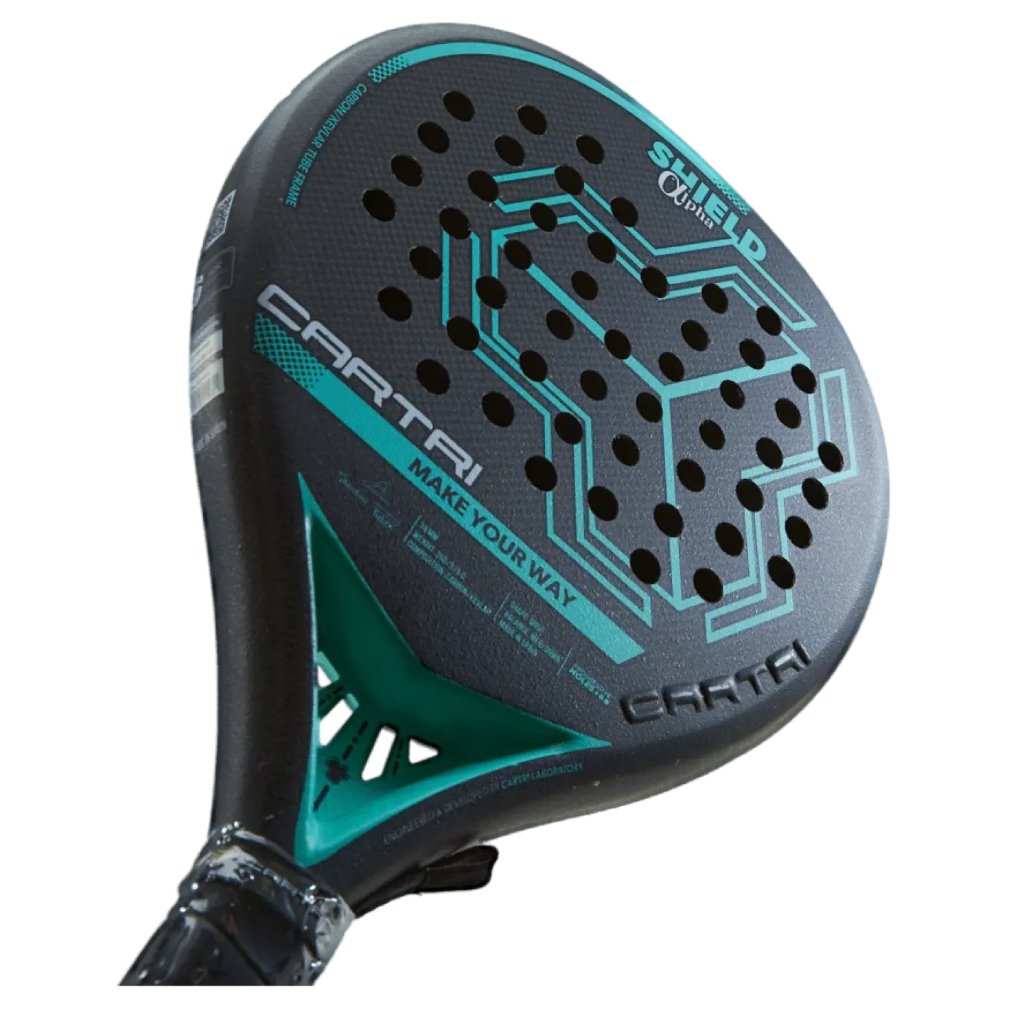 Shield Alpha Black/green