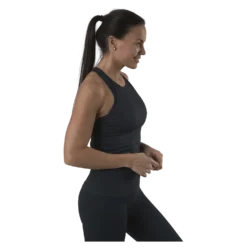Shiny Alligator Seamless Strap Tank Grey