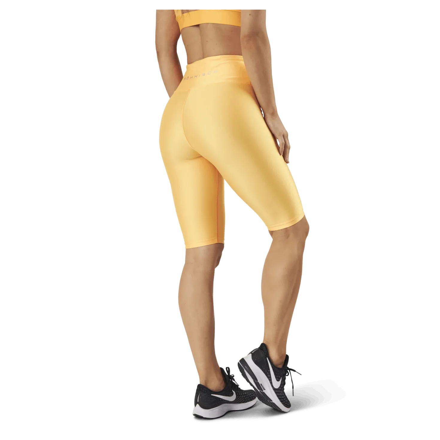 Shiny Bike Tights Orange