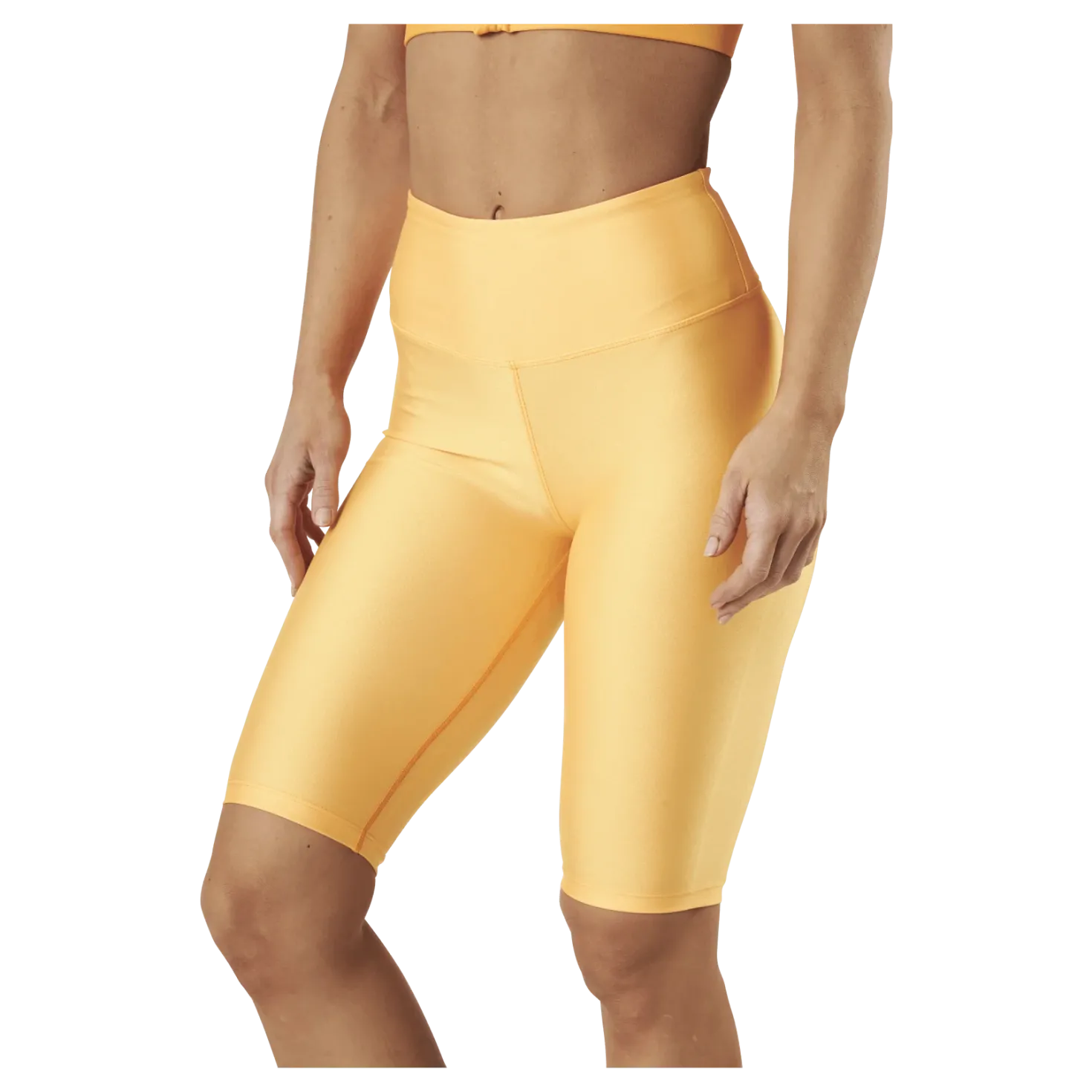 Shiny Bike Tights Orange