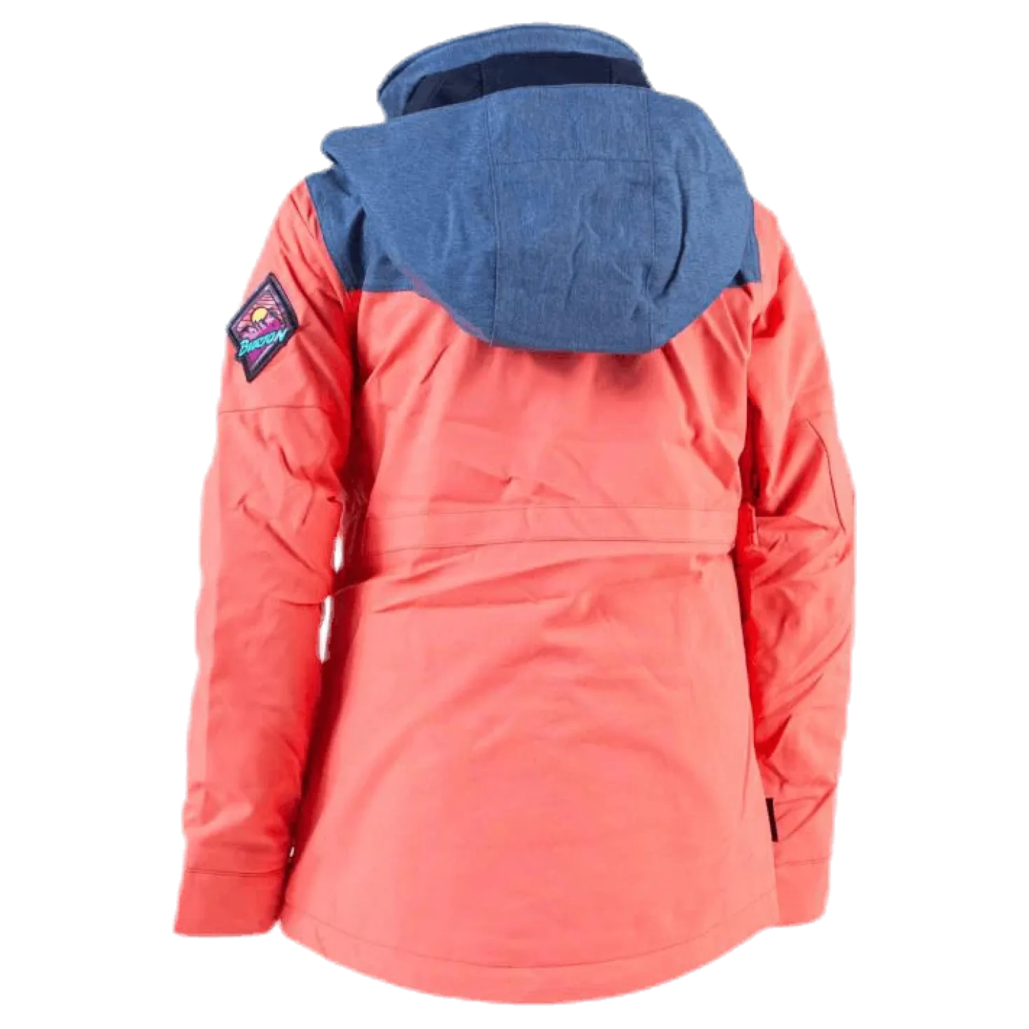 Shortleaf Dryride Parka Youth Orange/Blue