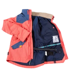 Shortleaf Dryride Parka Youth Orange/Blue