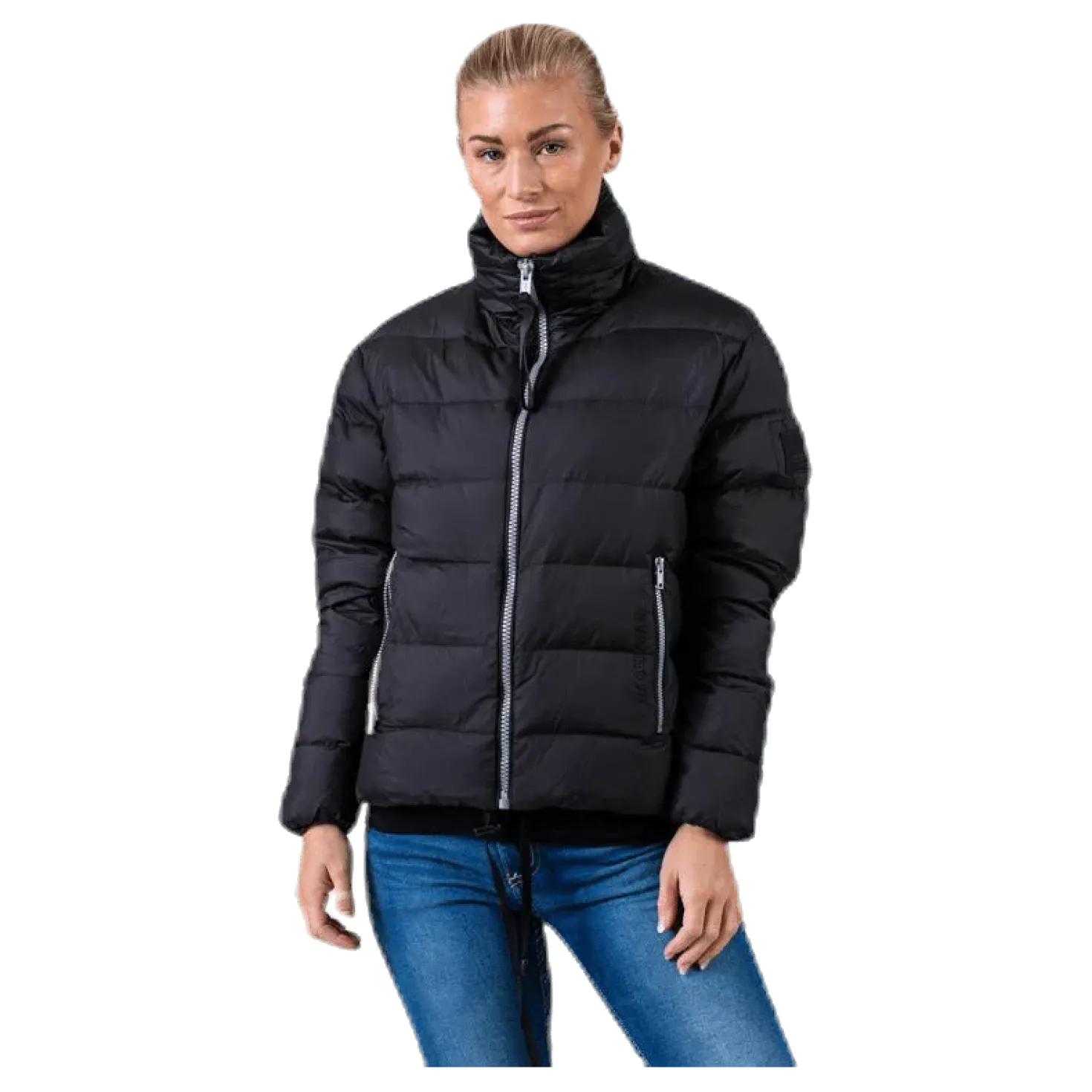 Short Light Weight Jacket Black
