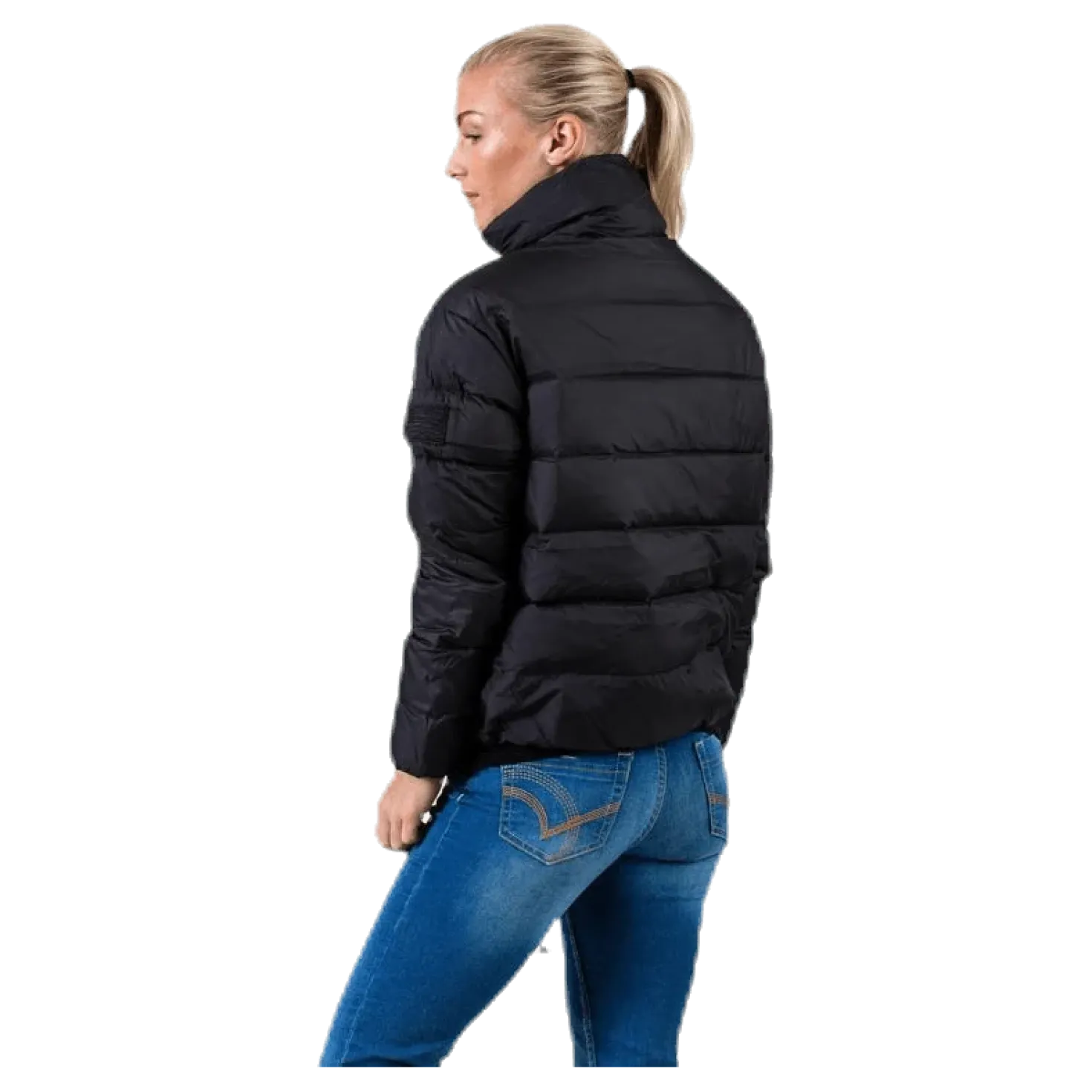 Short Light Weight Jacket Black