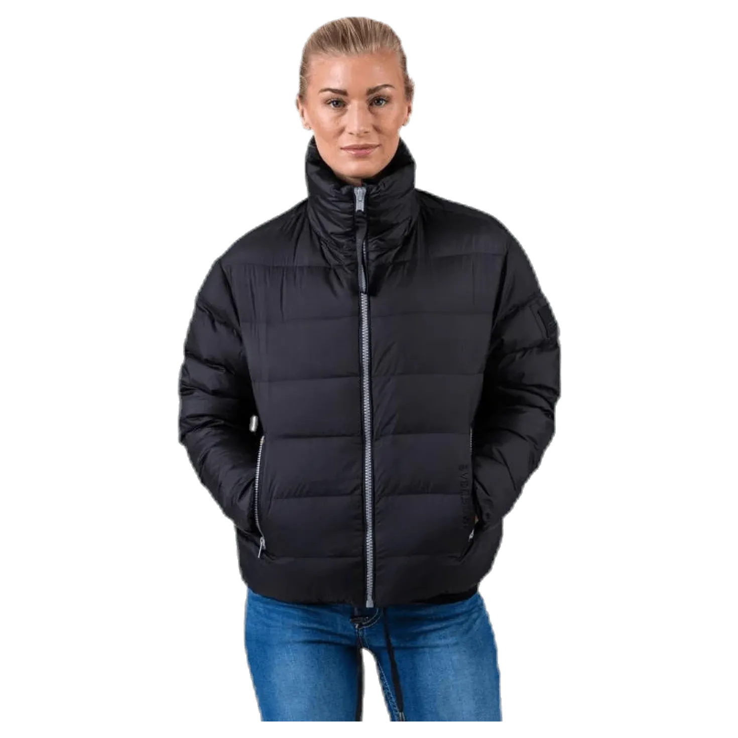Short Light Weight Jacket Black