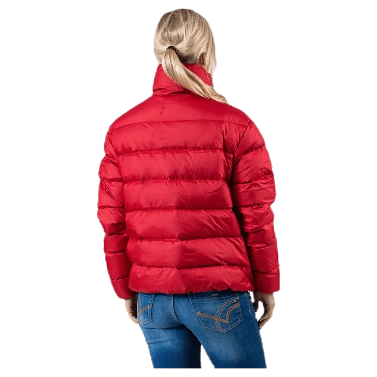 Short Light Weight Jacket Red