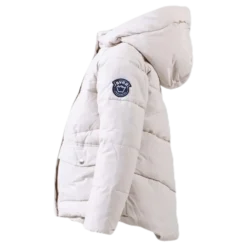 Short Padded Junior Jacket White