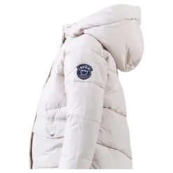 Short Padded Junior Jacket White