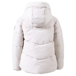 Short Padded Junior Jacket White