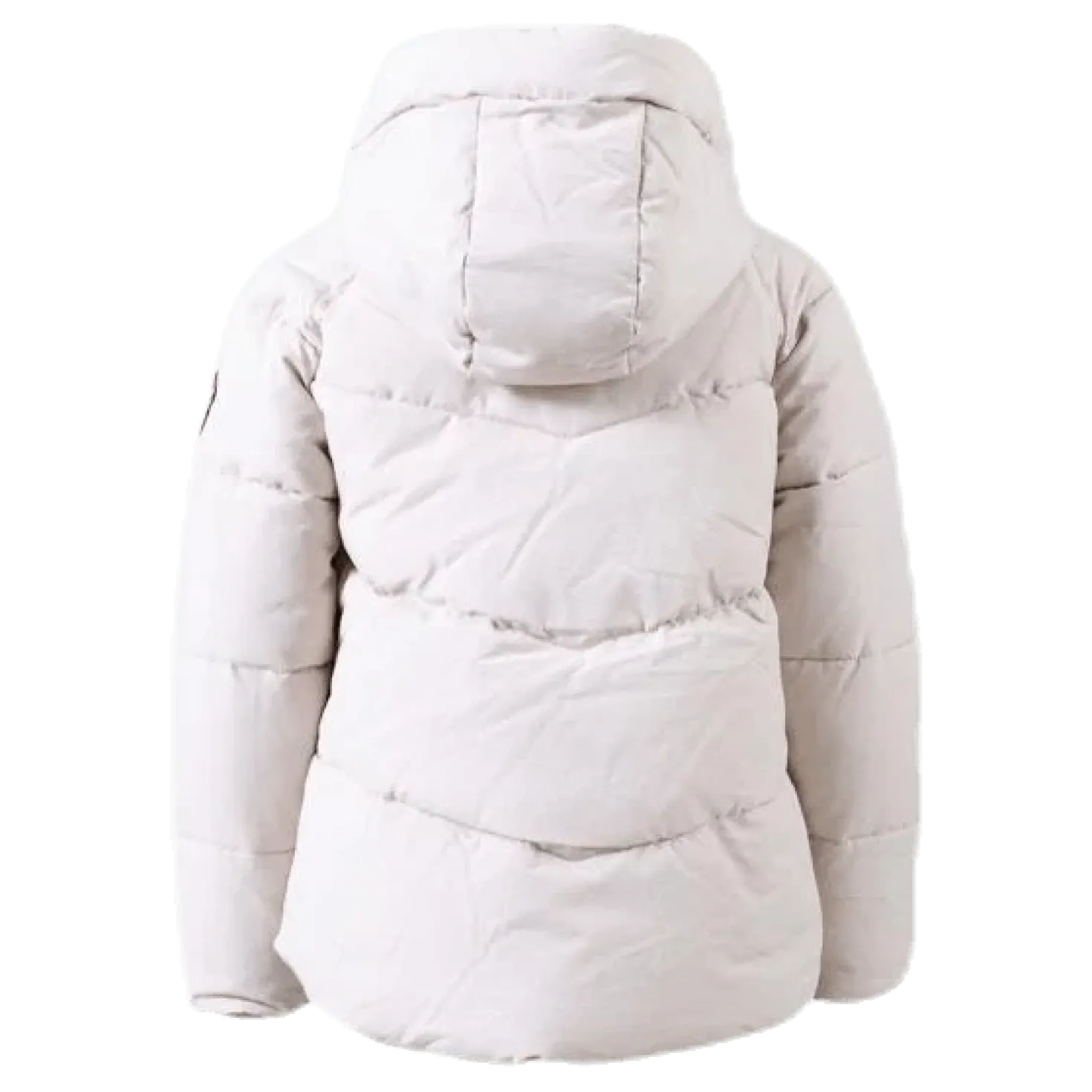 Short Padded Junior Jacket White