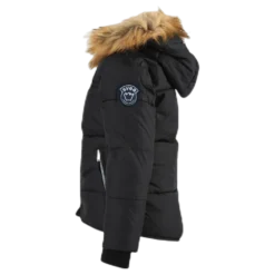 Short Slim Jacket Junior Black