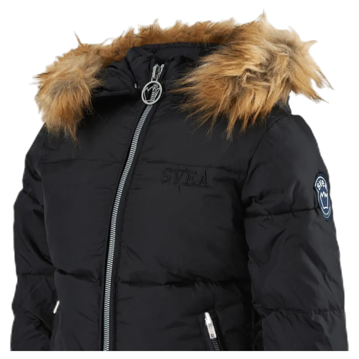 Short Slim Jacket Junior Black