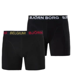 Shorts Sammy Belgium 2-pack Black