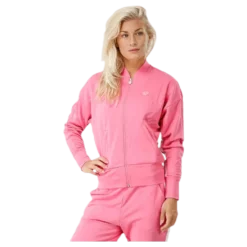 Signature Track Jacket Pink