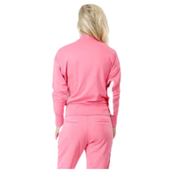 Signature Track Jacket Pink