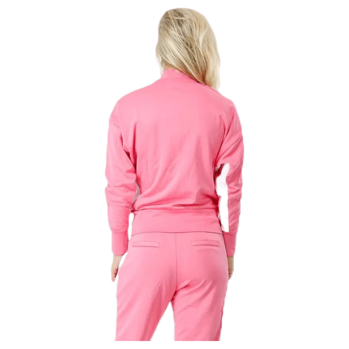 Signature Track Jacket Pink