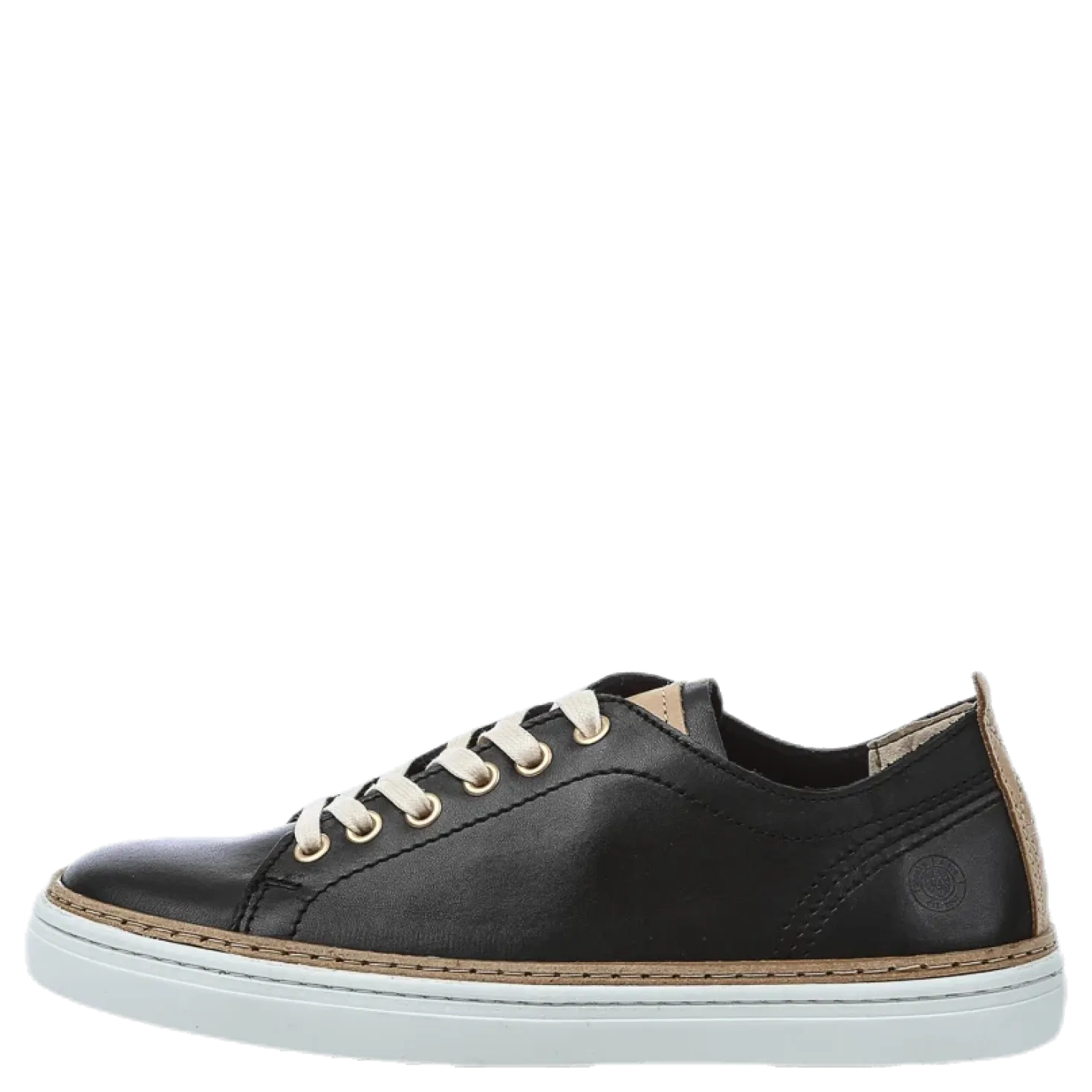 Silvermine Low Leather Black