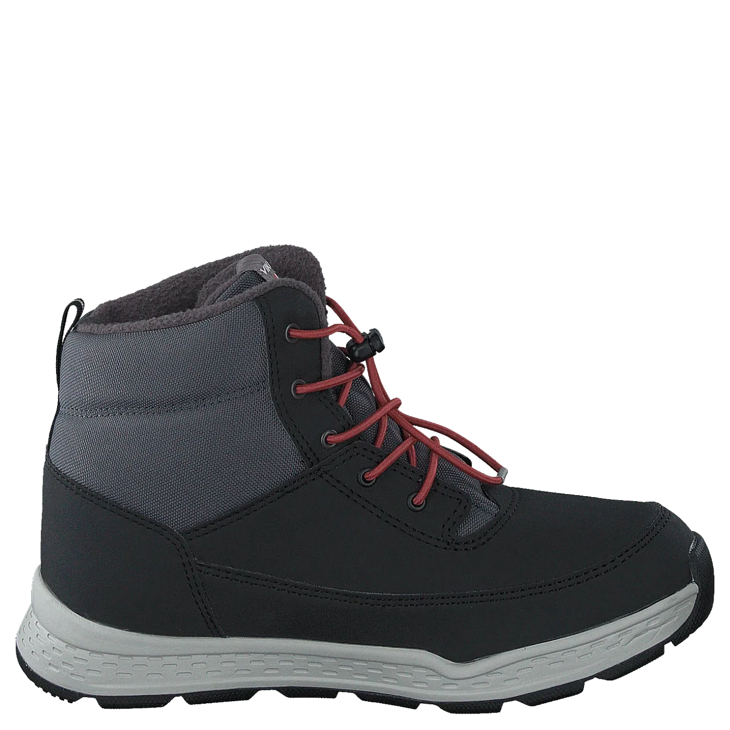 Sjur Wp Black/burgundy
