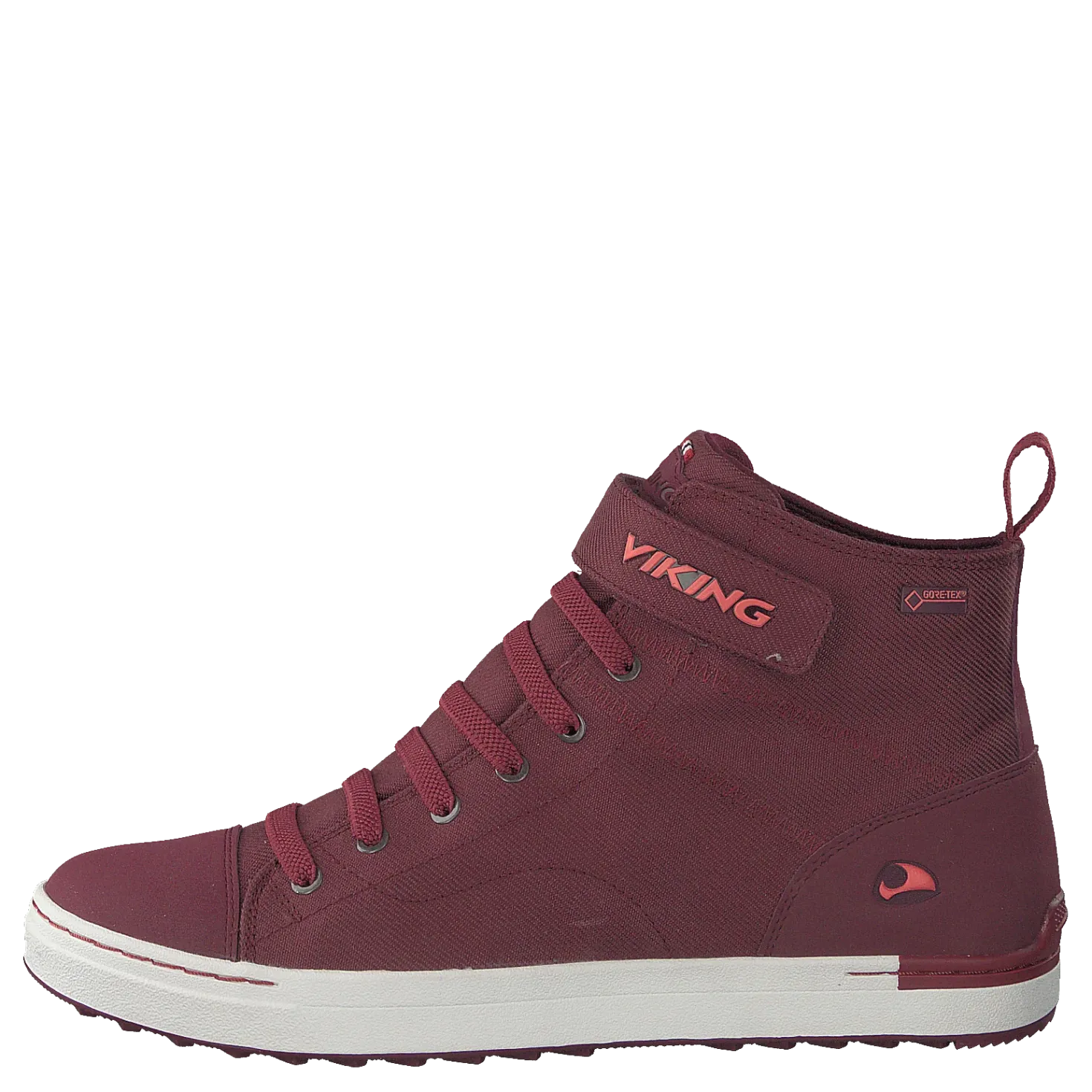 Skien Mid Gtx Wine/coral