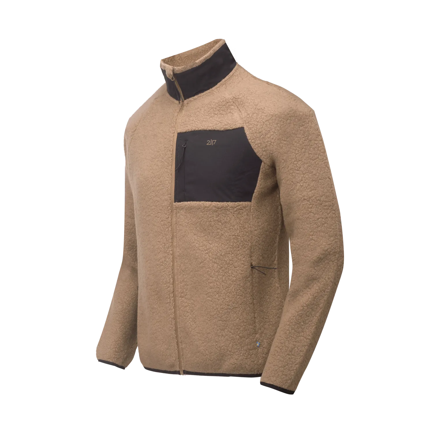 Skord Wool Pile Jacket M Kitt/brown