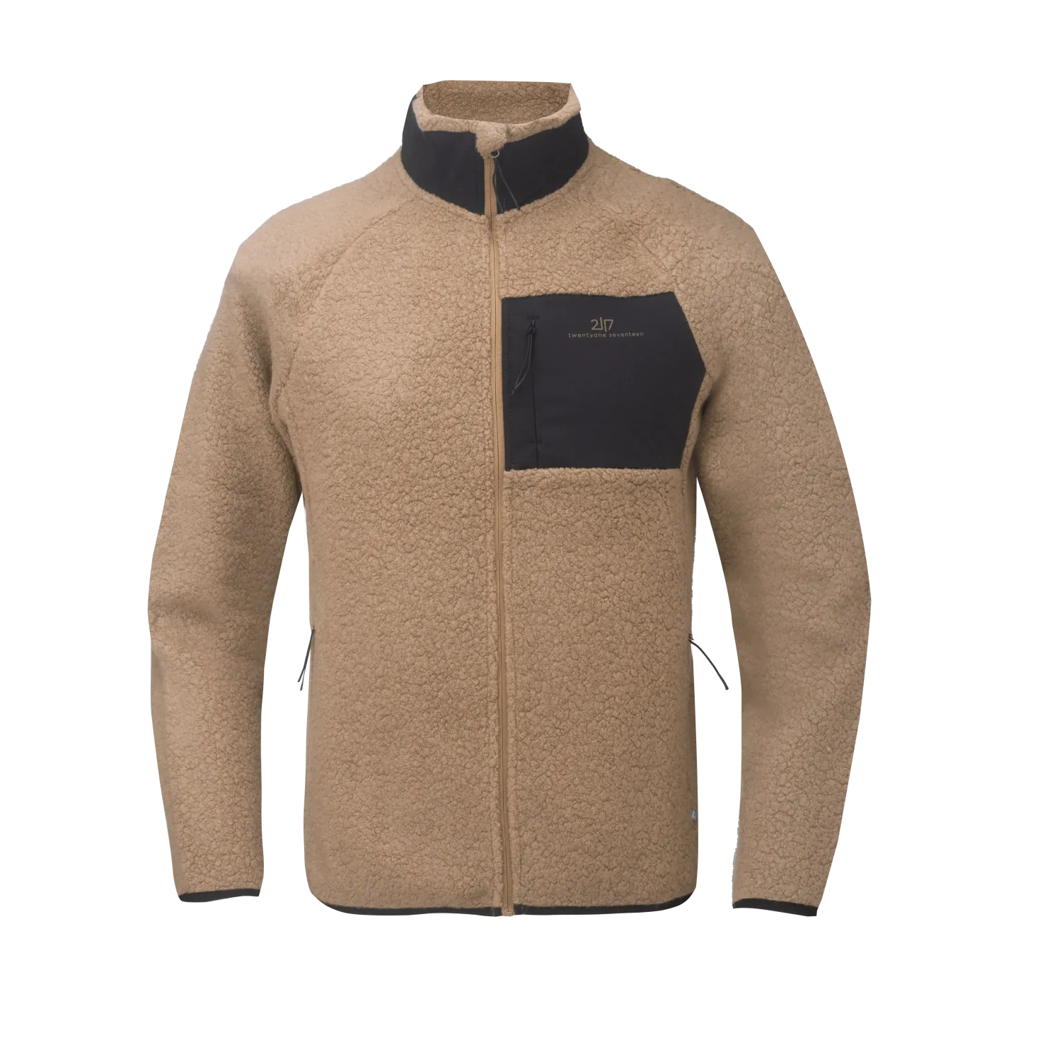 Skord Wool Pile Jacket M Kitt/brown