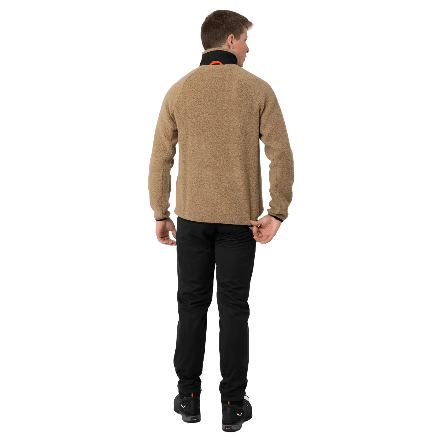 Skord Wool Pile Jacket M Kitt/brown