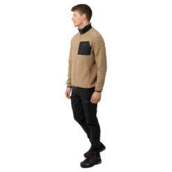 Skord Wool Pile Jacket M Kitt/brown