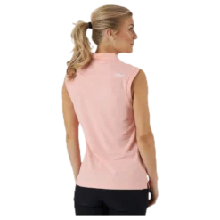 Sleeveless Polo Orange