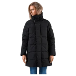 Slim Fit Padded Jacket Black