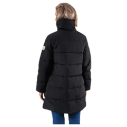 Slim Fit Padded Jacket Black