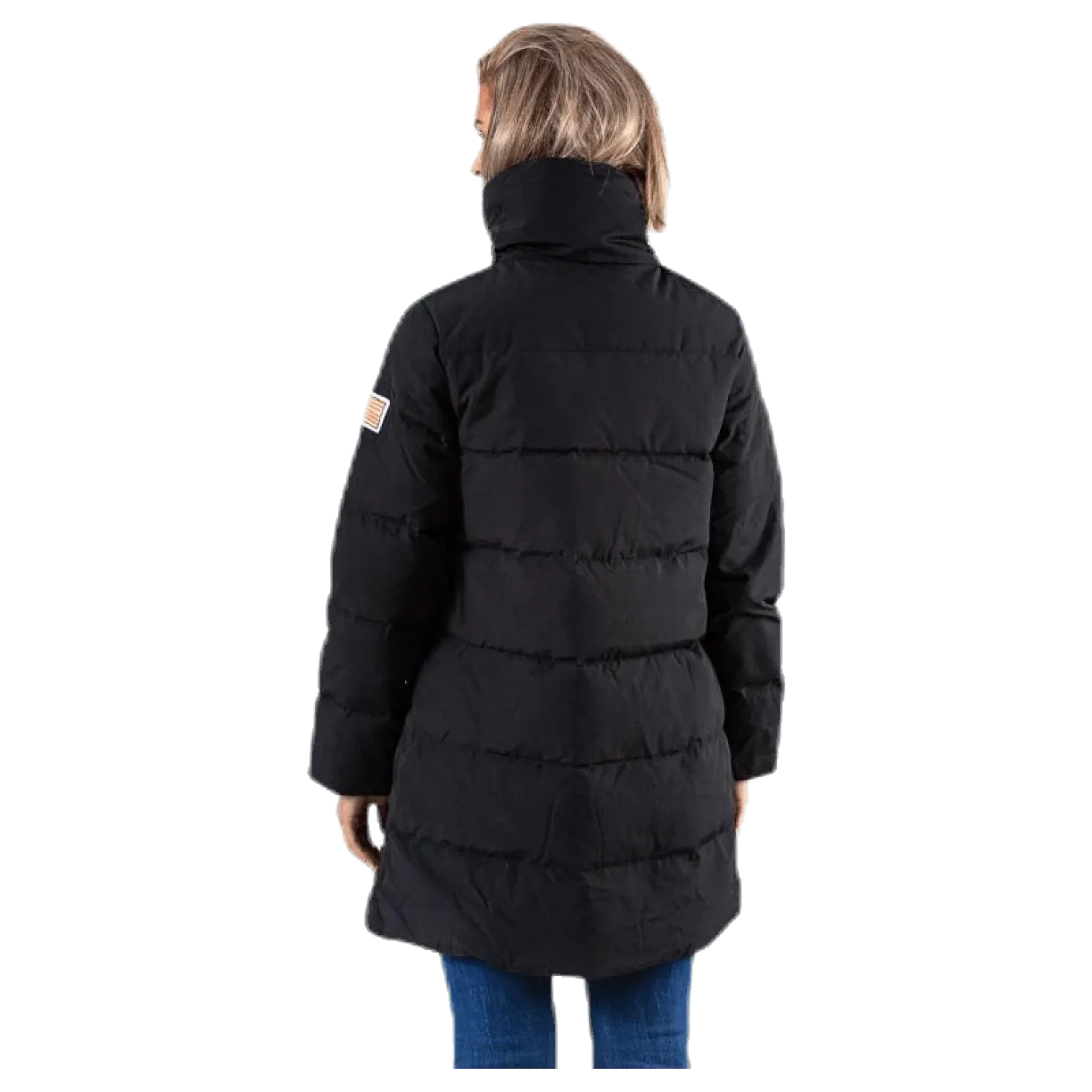 Slim Fit Padded Jacket Black