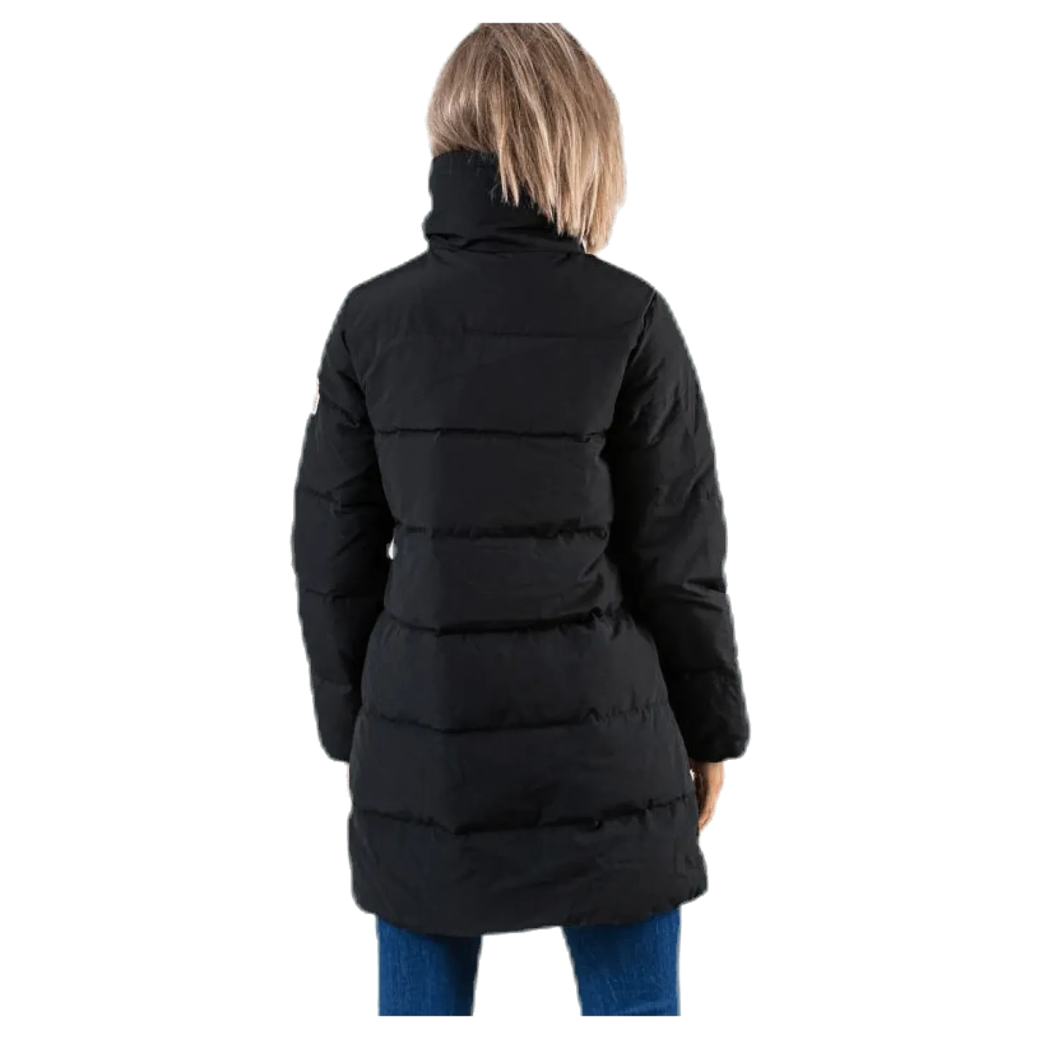 Slim Fit Padded Jacket Black