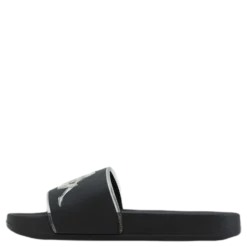 Slipper, Authentic Aqua 1 Black/Gold