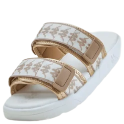 Slipper, Authentic Banda Aster White/Beige