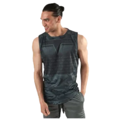 Sniper Green Sleeveless Tee Patterned/Green