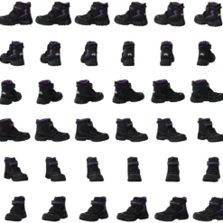 Snowcat Black/lila